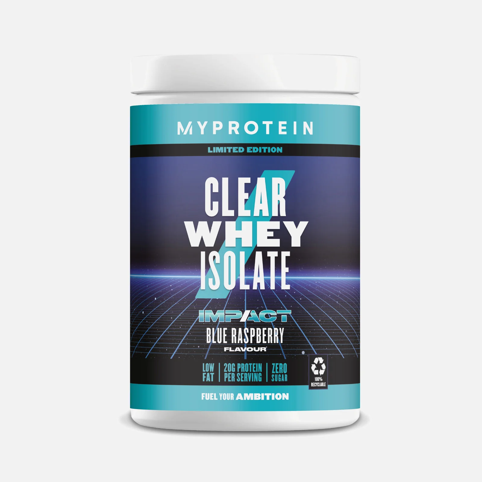 Myprotein Clear Whey Isolate, Impact Blue Raspberry, 500g (WE) 1 Slika 1