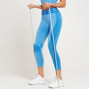 MP ženske Curve 3/4 tajice - istinski plava boja - Size XS