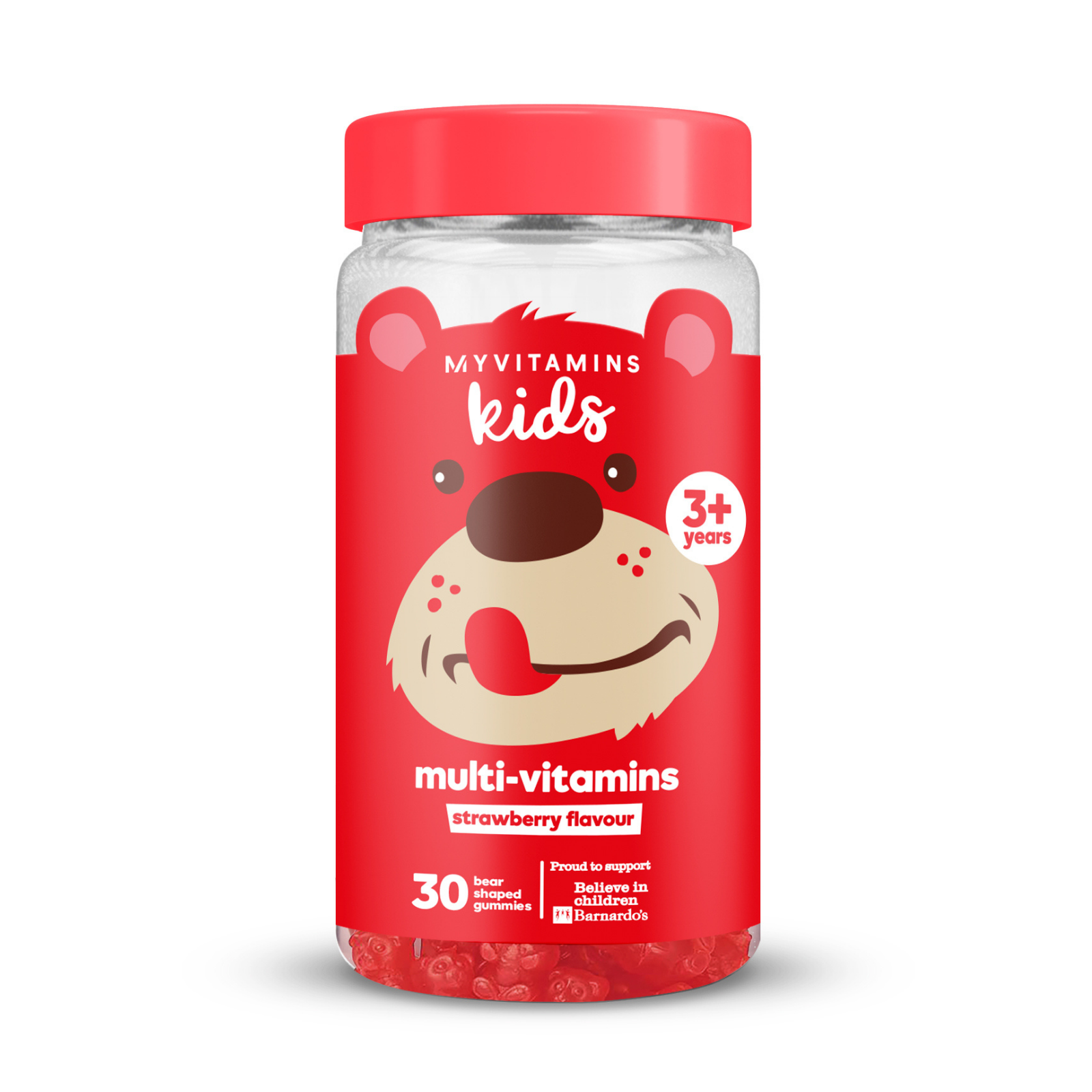 Dječje multivitaminske gumene bombone - 30gummies - Jagoda Slika 1