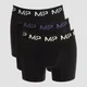 MP muške bokserice s logom u boji (3 u pakovanju) - Black/Frost Green/Steel Blue/Ice Plava