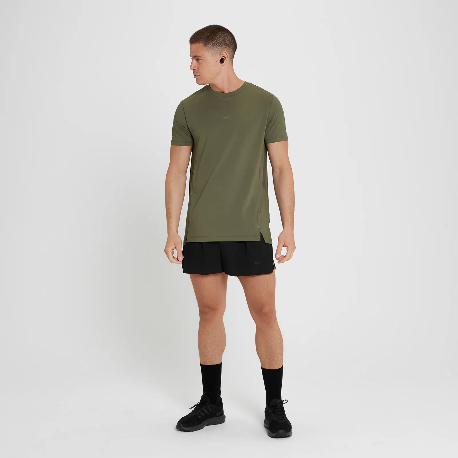 MP muške kratke hlače od 8cm Velocity Ultra - crne - XXS Slika 1