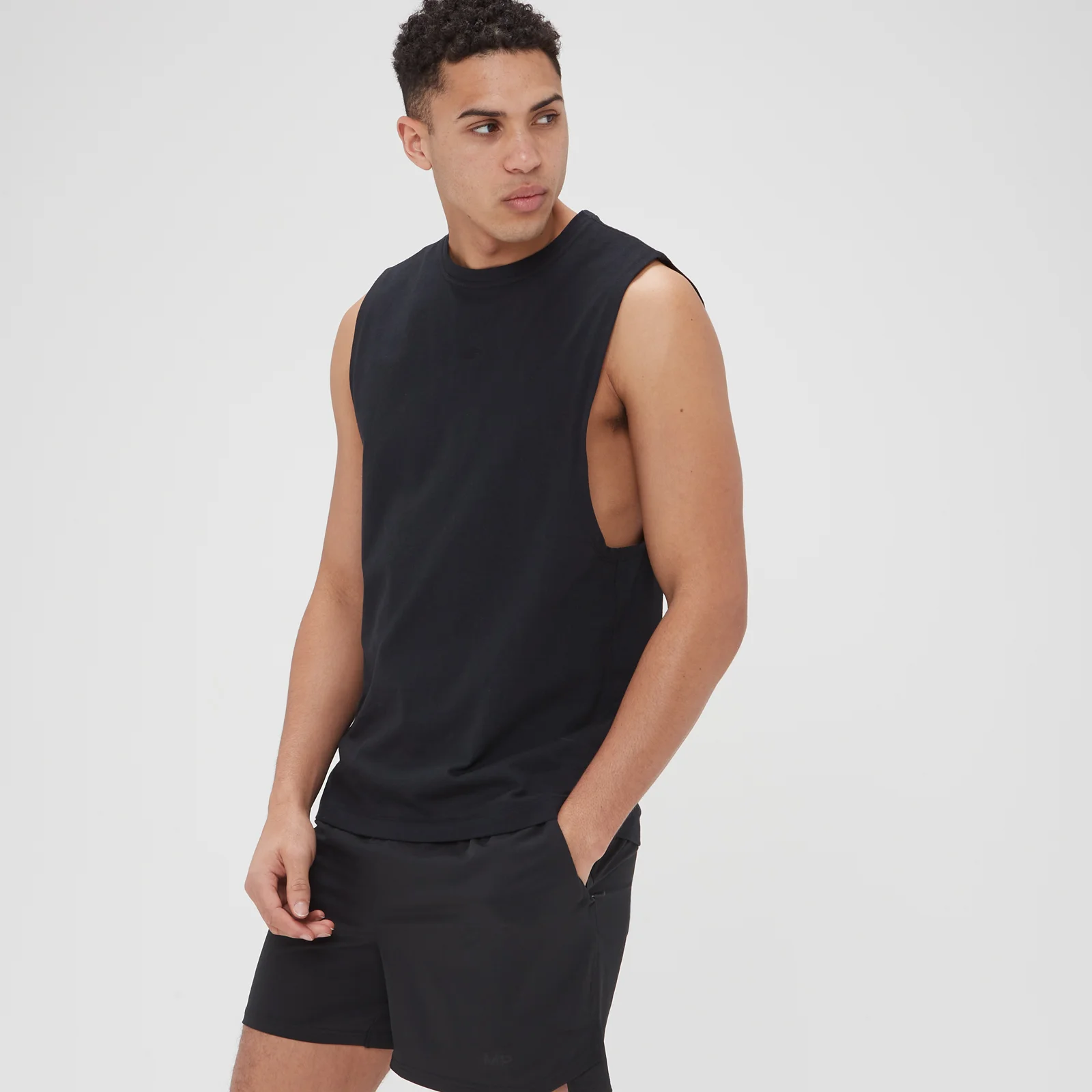 MP muška Adapt majica bez rukava - crna boja - XXS Slika 1