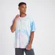 MP Crayola Tie Dye majica širokog kroja - bijela/različite boje
