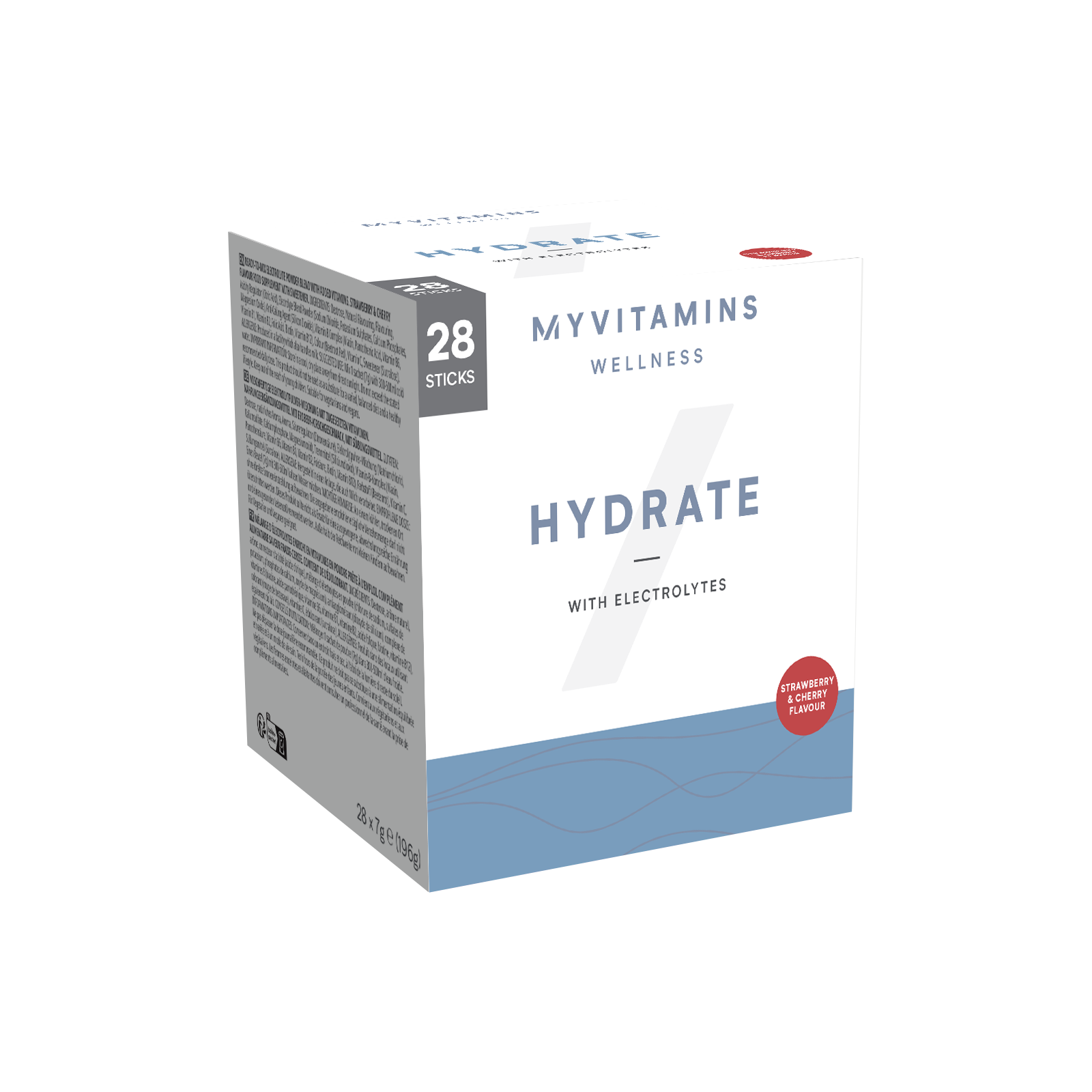 Hydrate - 28servings - Strawberry and Cherry Slika 1