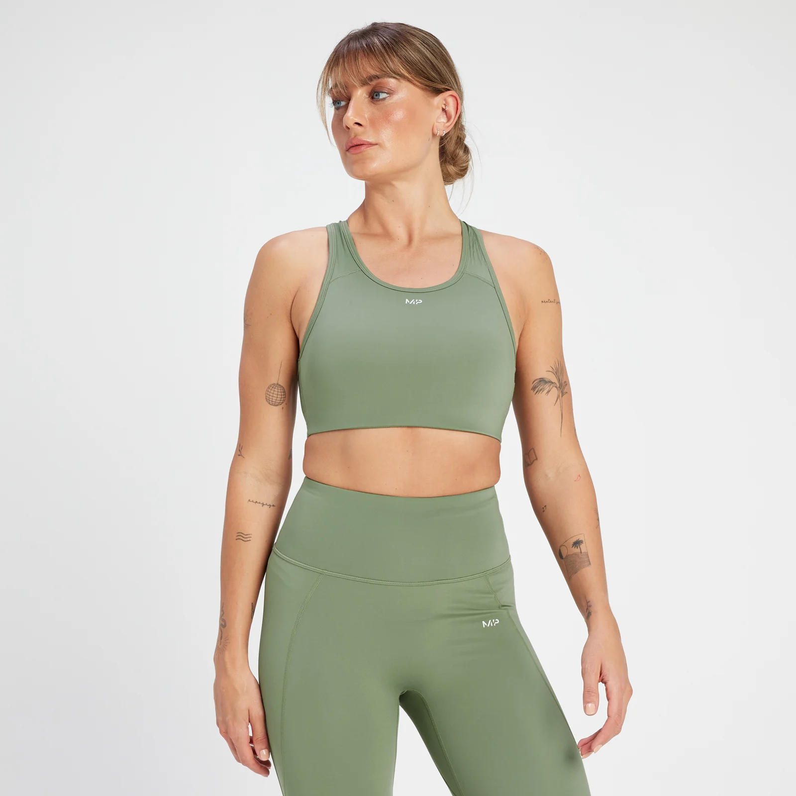 MP ženski Tempo sportski grudnjak - boja morske pjene - XS Slika 1