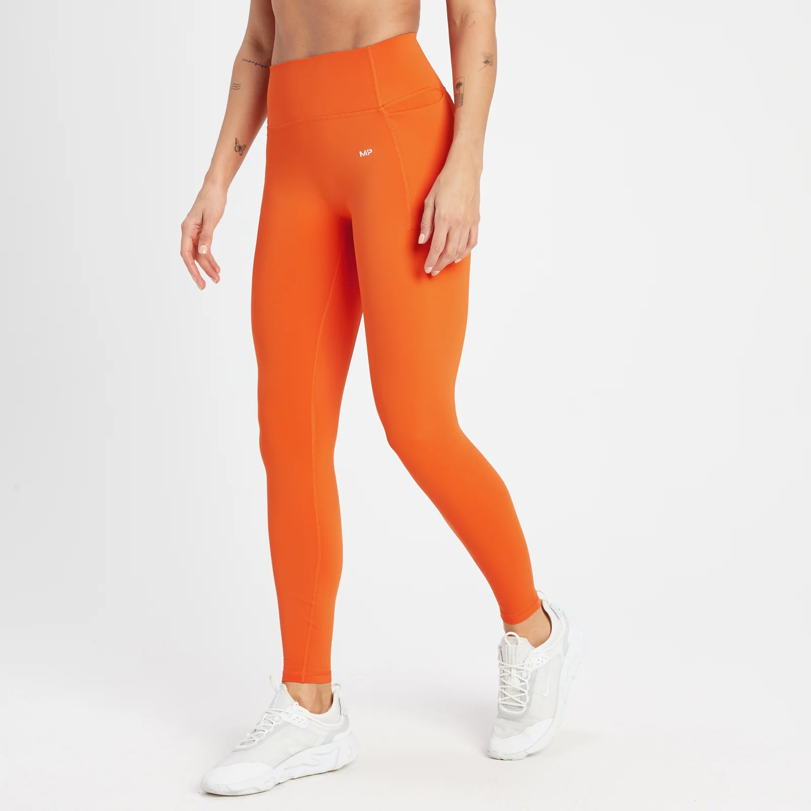 MP ženske Adapt tajice - boja mandarine - XS Slika 1