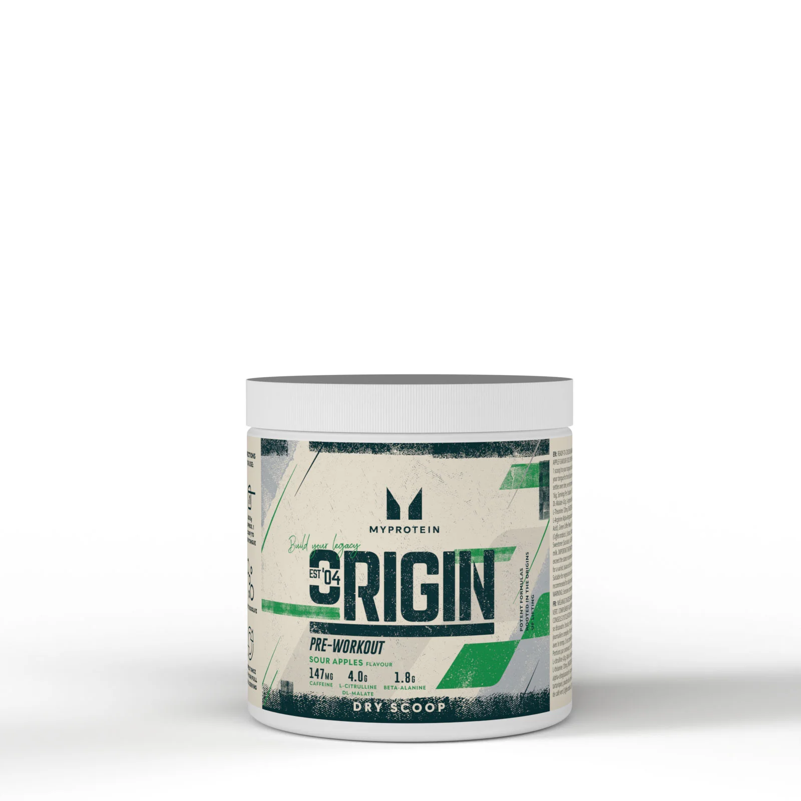 Origin Pre-Workout Dry Scoop - 18servings - Sour Apples Slika 1