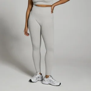 MP ženske Lifestyle rebraste tajice - svijetlo sive - Size M