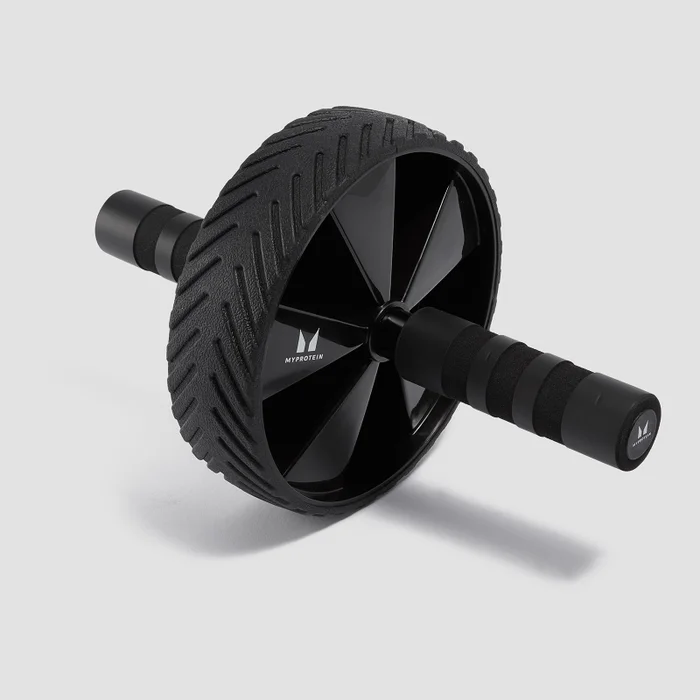 Myprotein valjak za trbušne mišiće i set prostirki - crna boja