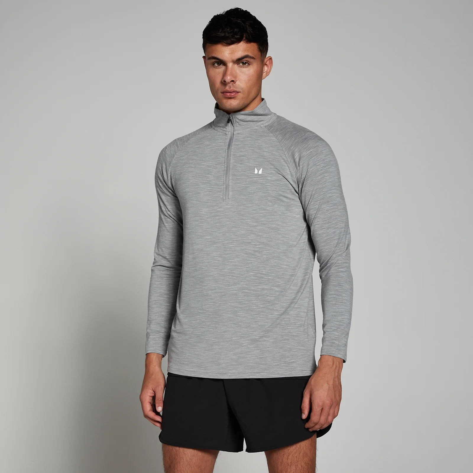 MP muška Performance 1/4 Zip majica - hrom lapor - XXS Slika 1