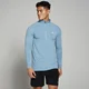 MP muška Performance 1/4 Zip majica - svijetlo plava boja