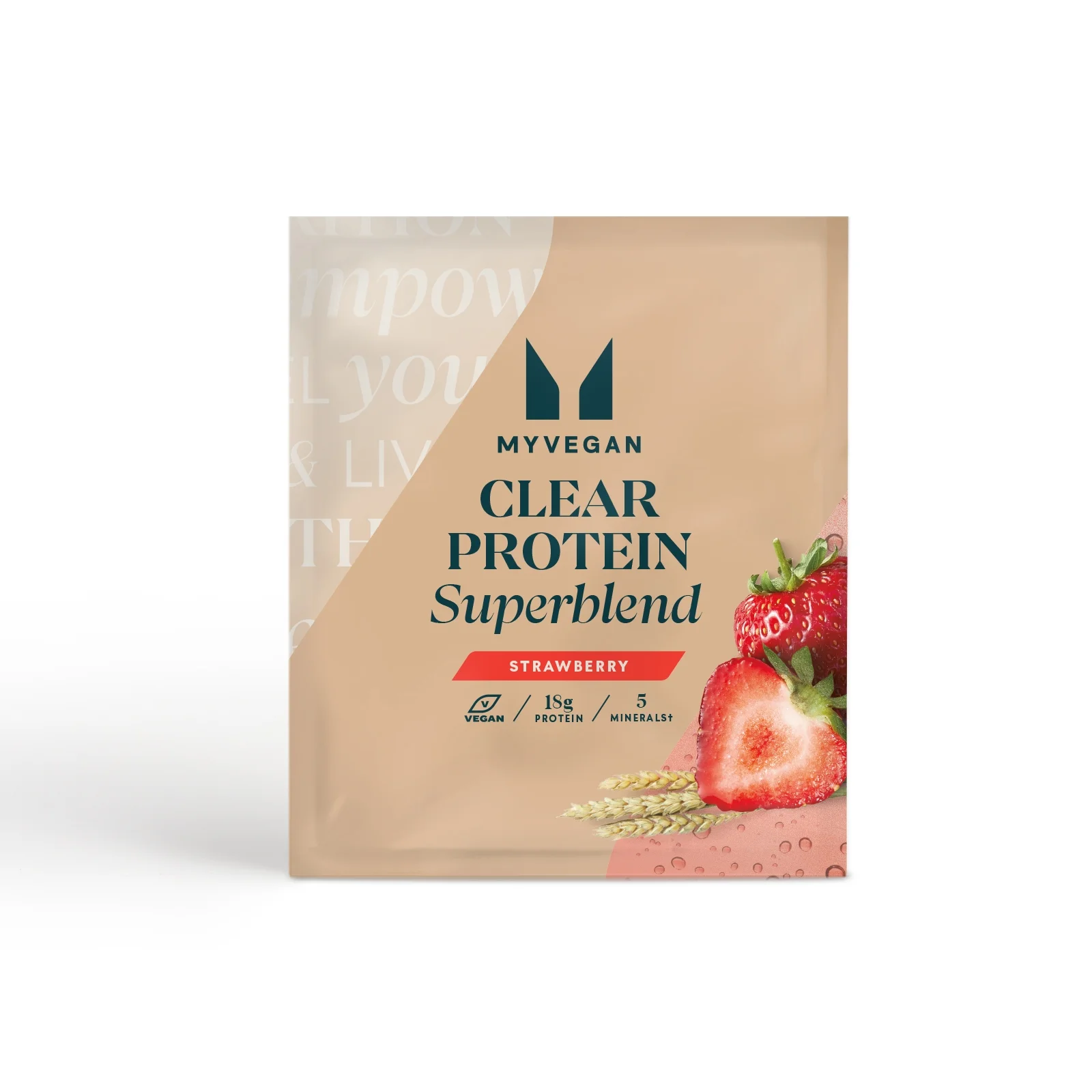 Myvegan Clear Protein Superblend (Sample) - 1servings - Jagoda Slika 1