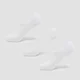 MP Unisex Invisible Socks (3 Pack) - White