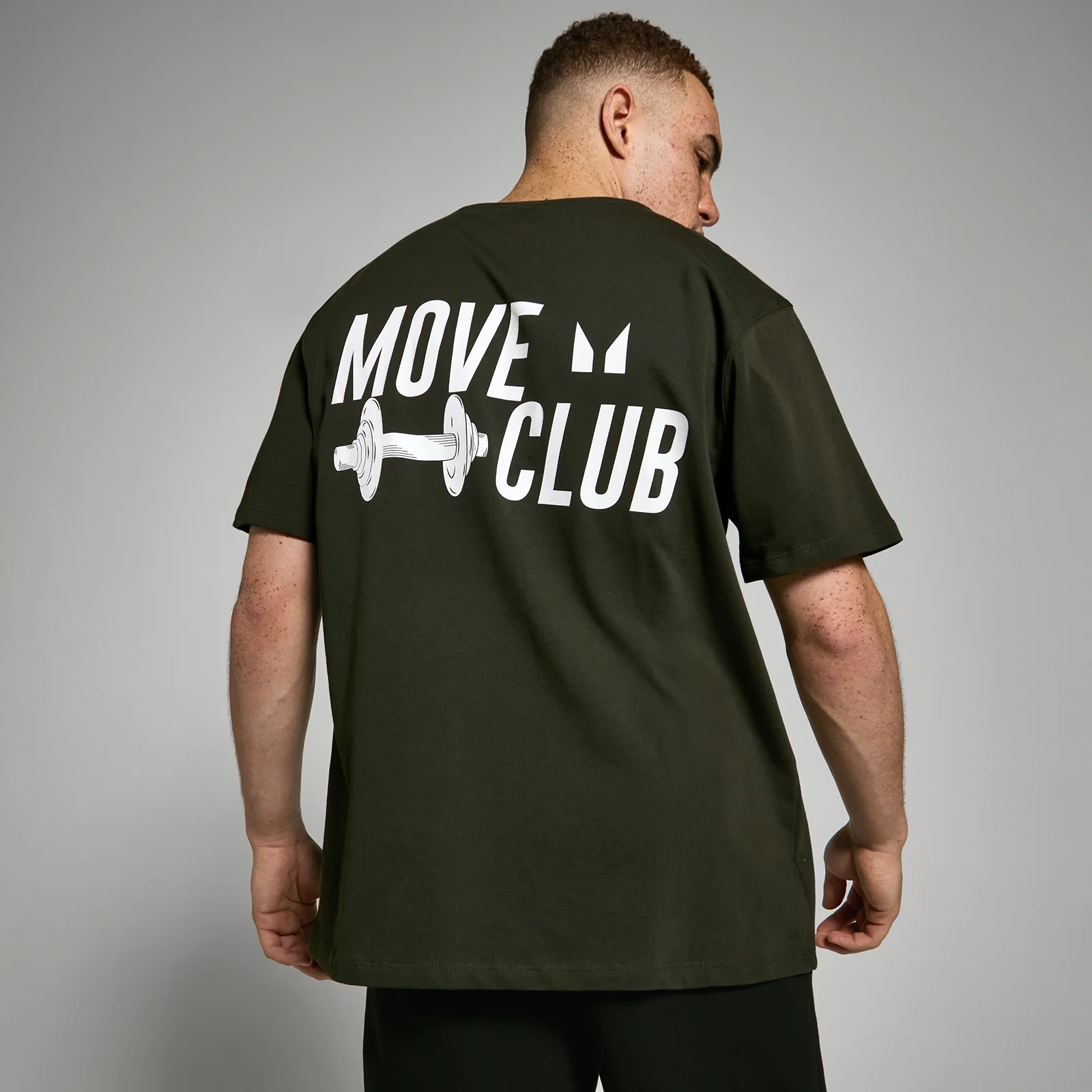 MP Move Club majica širokog kroja - boja zelene šume - XXS - XS Slika 1