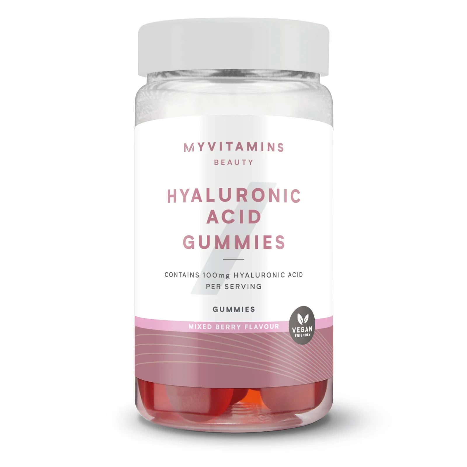 Myvitamins Hyaluronic Acid Gummies - 60gummies - Mixed Berries Slika 1