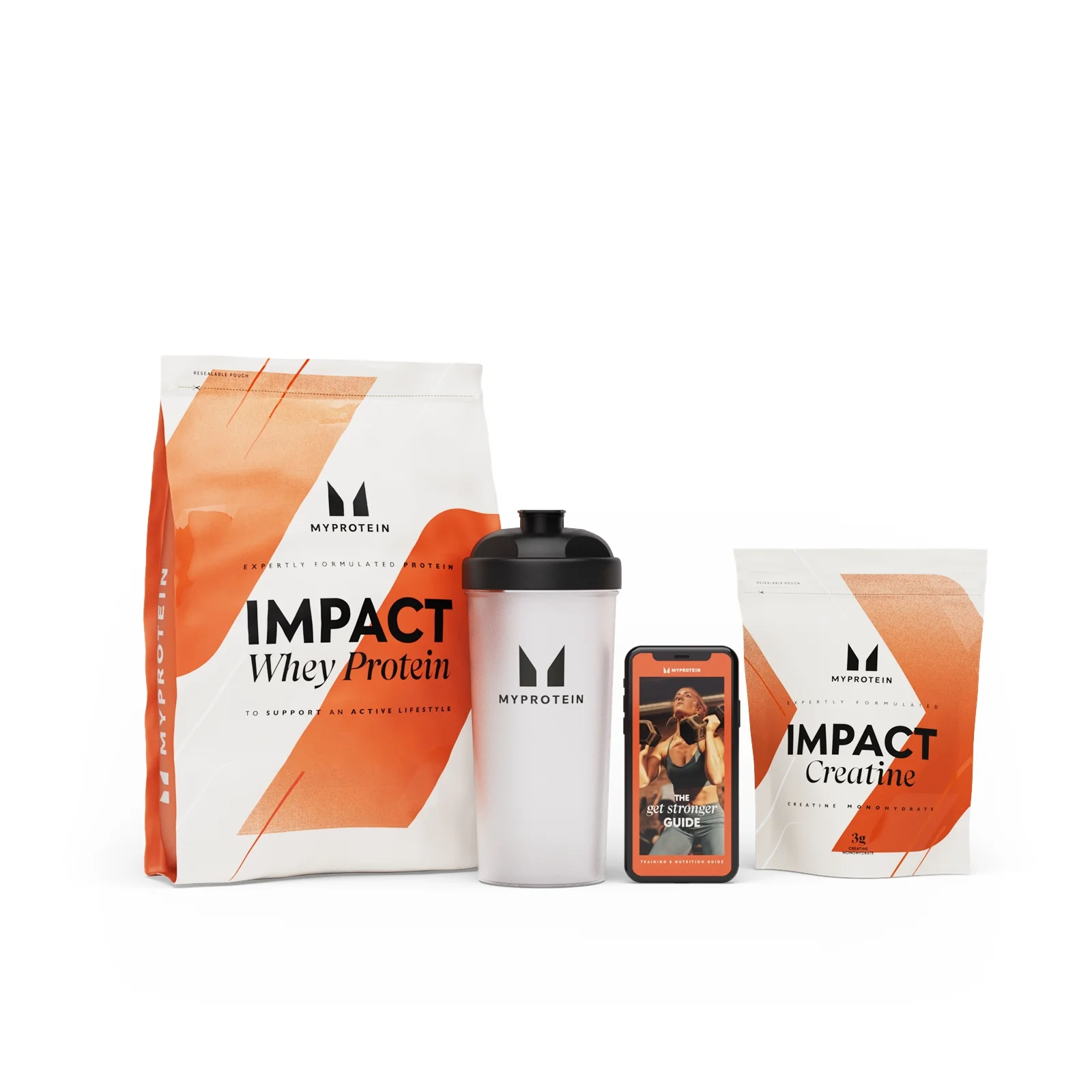 Paket za jačanje - Strawberry (Vegan) - Unflavoured Slika 1