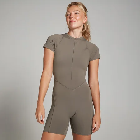 MP ženski Tempo Piping Short sve-u-jednom odjevni artikal - espresso