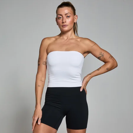 MP ženski Tempo Bandeau top - bijeli