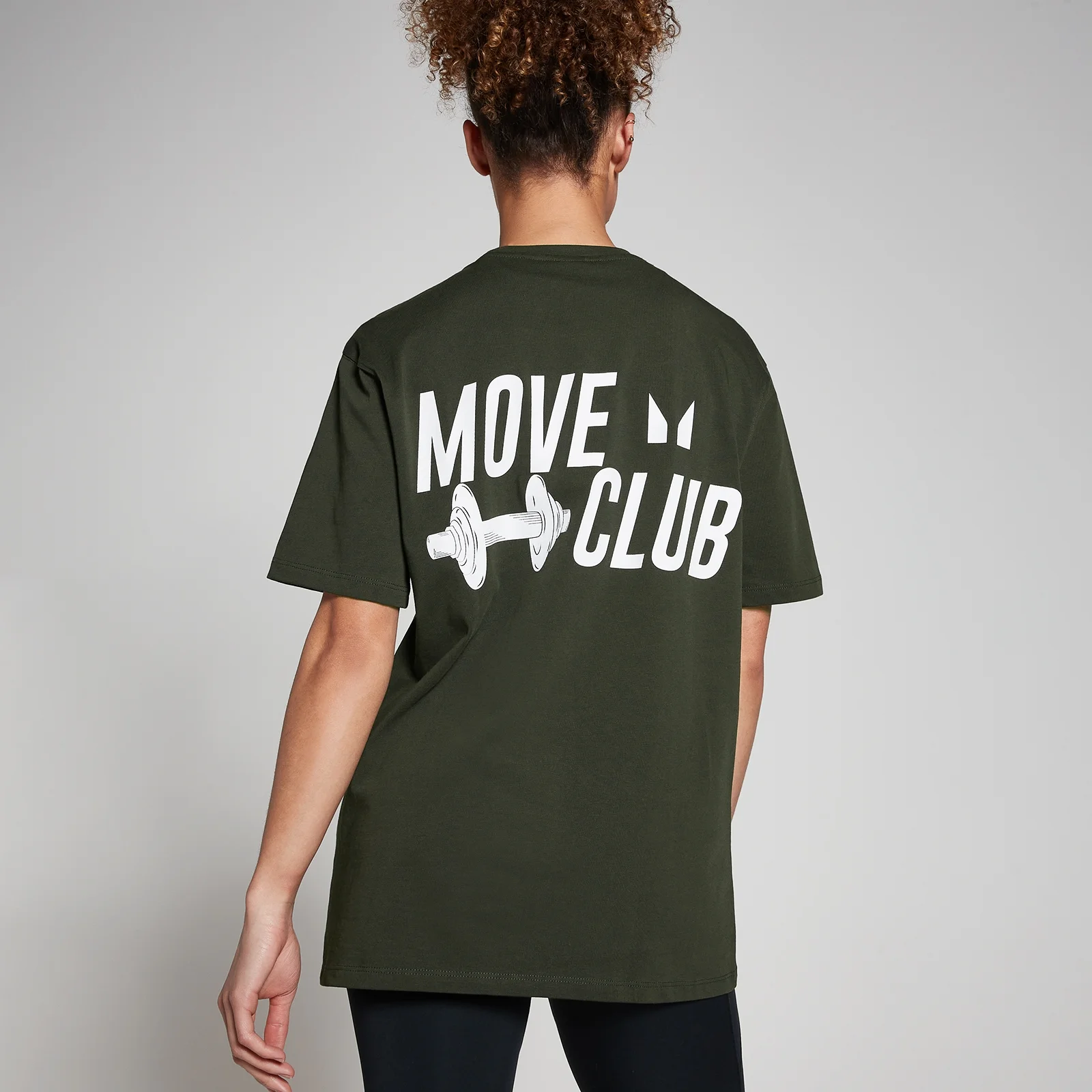 MP Move Club majica širokog kroja - boja zelene šume - XXL-XXXL Slika 1