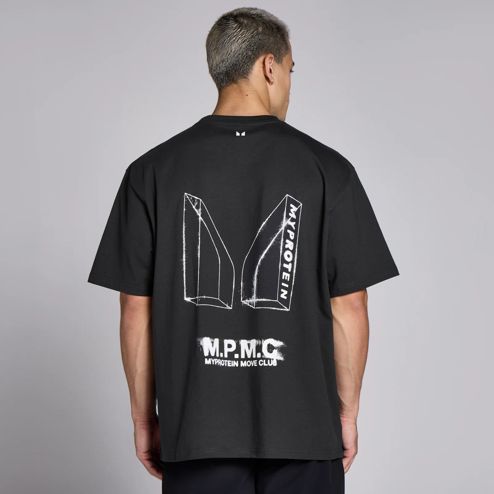 MP Lifestyle grafička majica - izblijedjela crna - XXL-XXXL Slika 1
