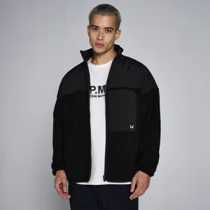 MP muški Lifestyle Hybrid flis - crna boja - Size XXL