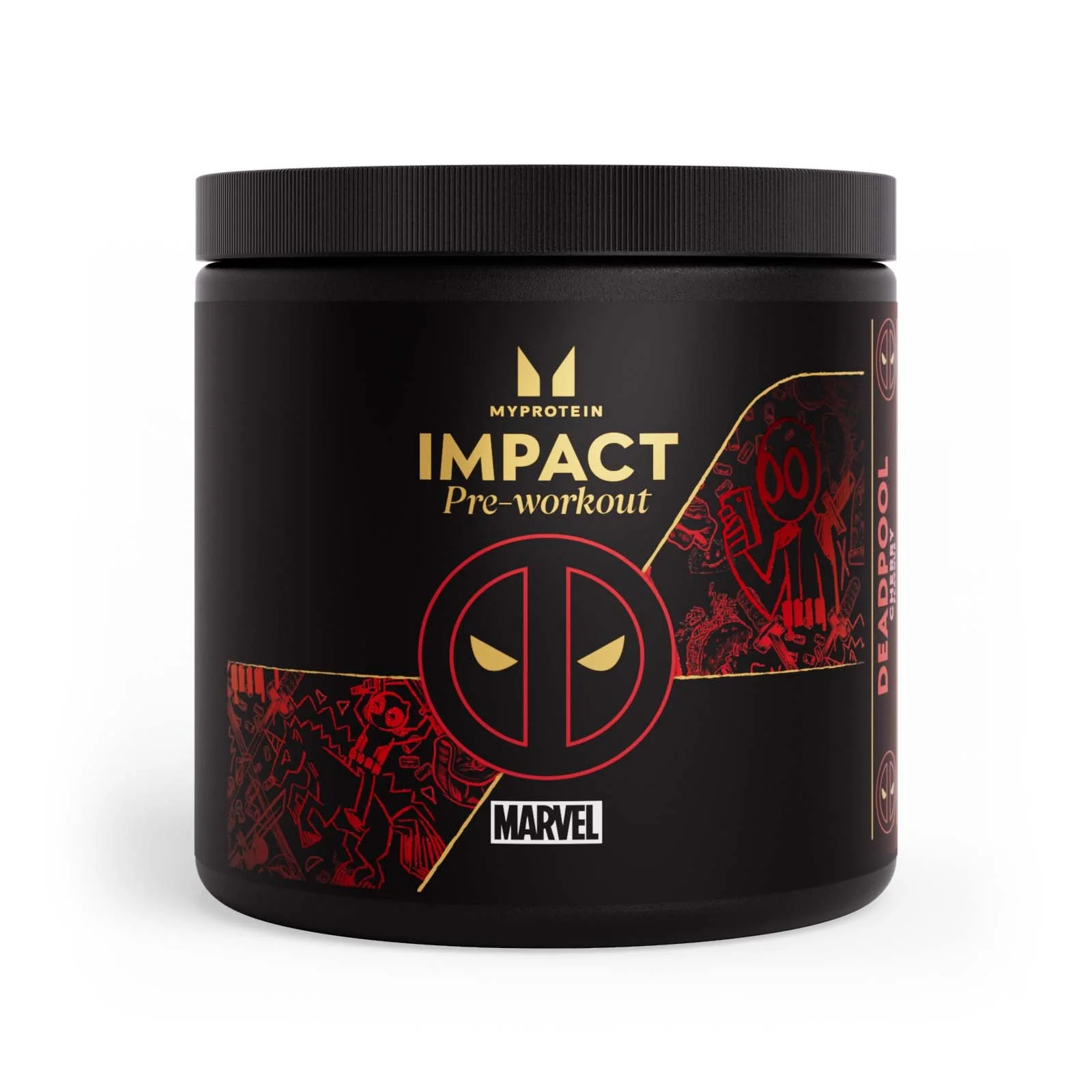 Impact Pre-Workout – Deadpool - 40servings - Cherry Slika 1