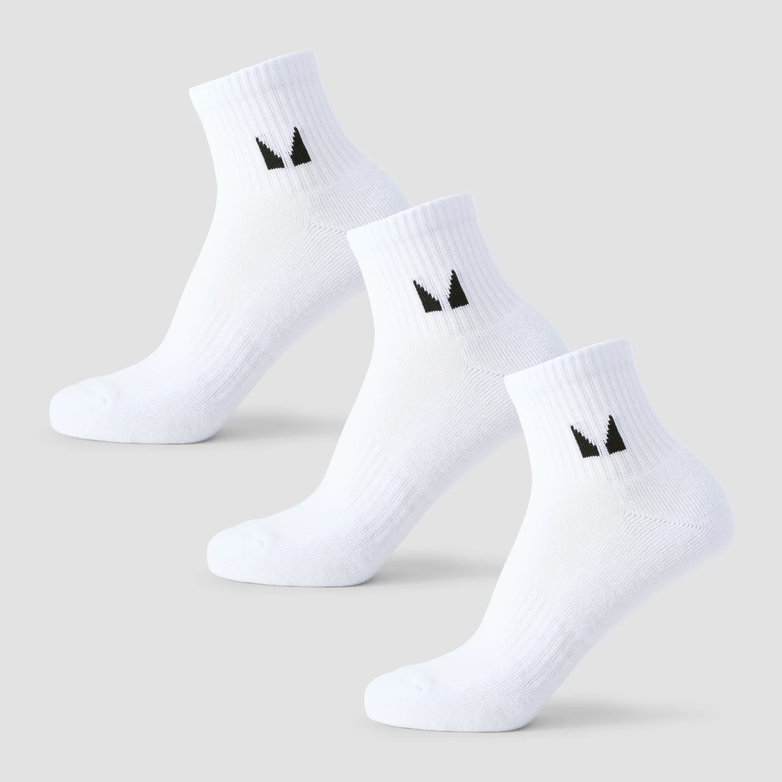 MP Unisex Ankle Socks (3 Pack) - White - UK 6-8 Slika 1