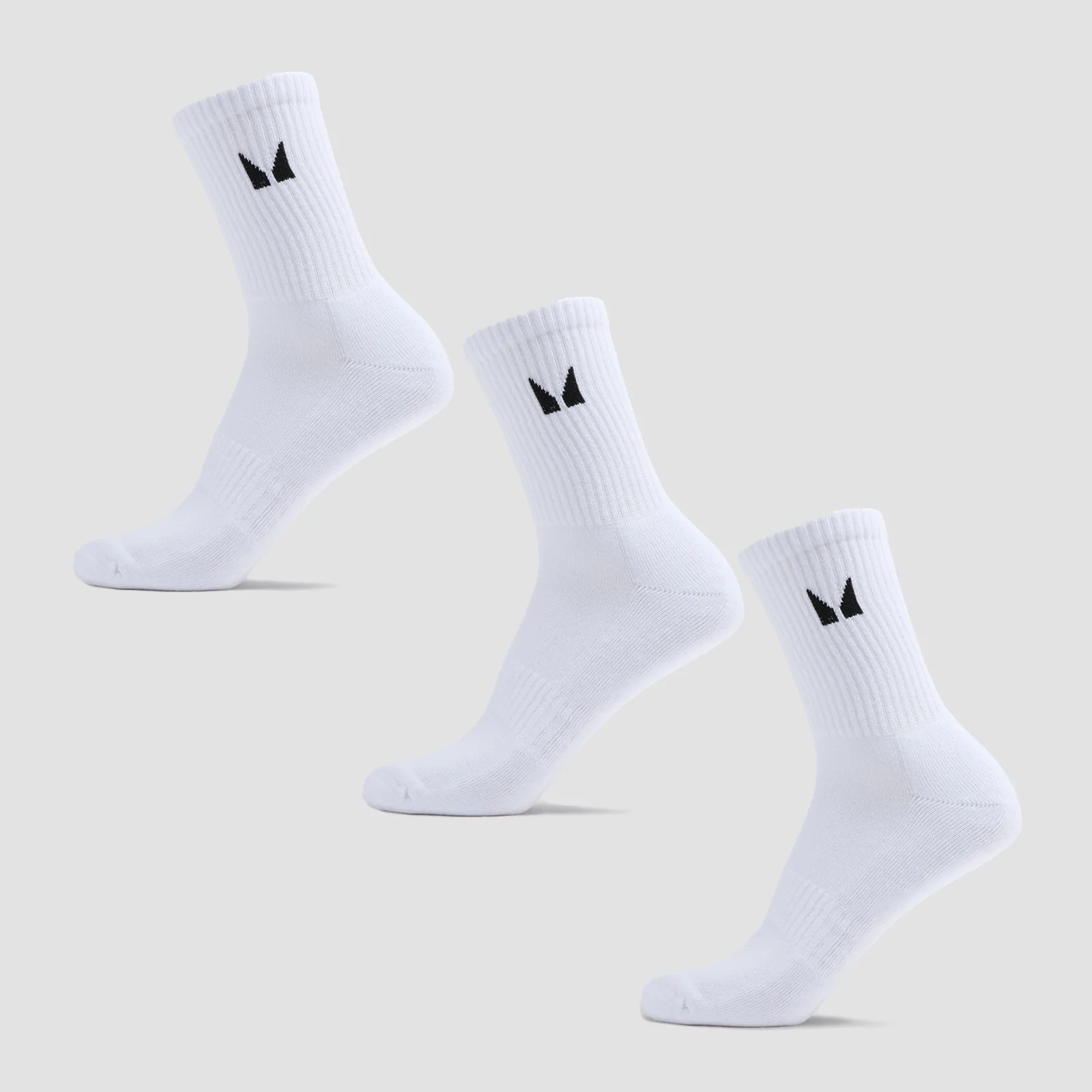 MP Unisex Crew Socks (3 Pack) - White - UK 9-11 Slika 1
