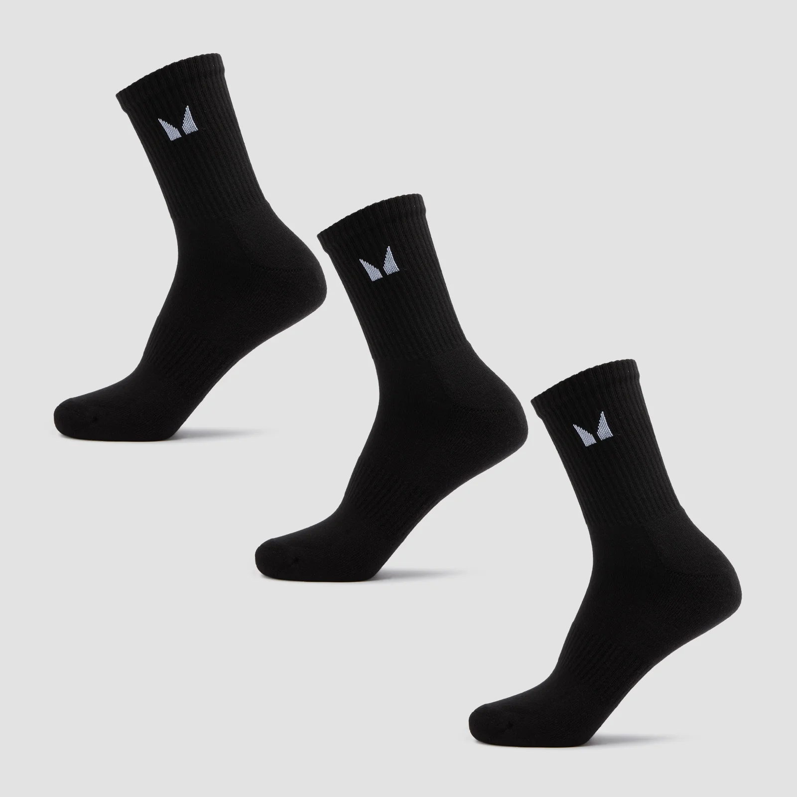 MP Unisex Crew Socks (3 Pack) - Black - UK 9-11 Slika 1