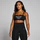 MP ženski Origin Graphic sportski grudnjak za trening - crna boja
