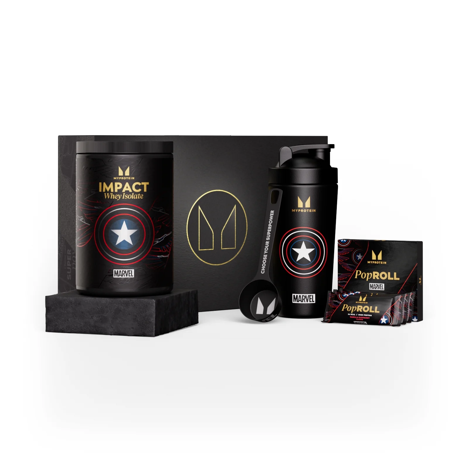 Kutija sa Myprotein x Marvel | Kapetan Amerika Slika 1