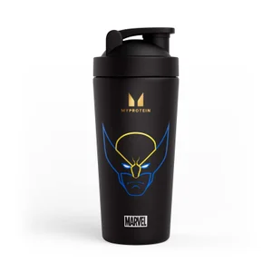 Myprotein Wolverine metalni šejker od recikliranog metala - crna boja - Option Wolverine