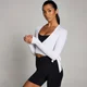 MP ženska Tempo majica sa preklopom - bijela boja