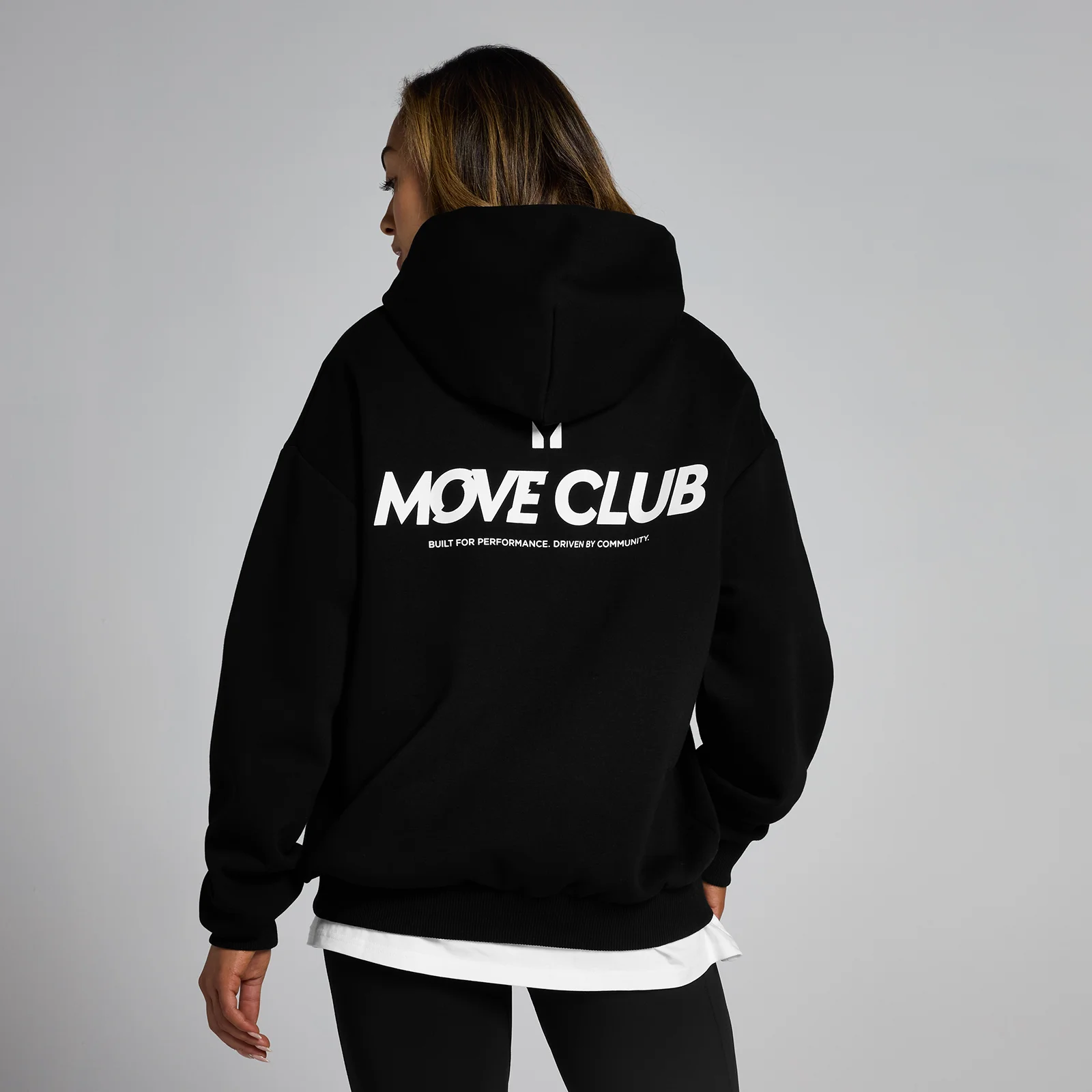 MP Unisex Move Club dukserica - crna boja - XXL-XXXL Slika 1