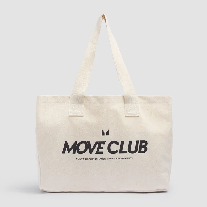 MP Move Club platnena torba - prirodna
