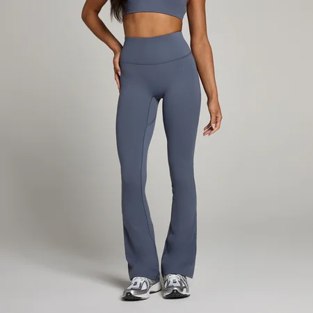 MP ženske Tempo helanke sa širokom nogavicom - tamno plava boja ugljena