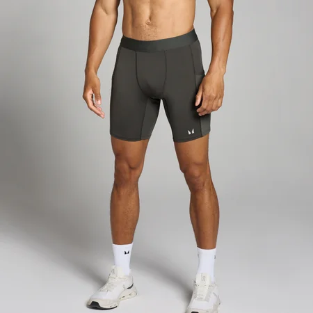 MP Tempo muški Baselayer šorc - siva boja noći
