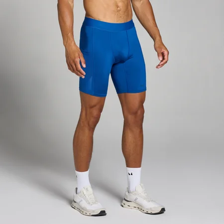 MP Tempo muški Baselayer šorc - istinski plava boja