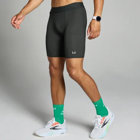 MP muški Velocity Contrast Baselayer šorc sa kontrastom - crni