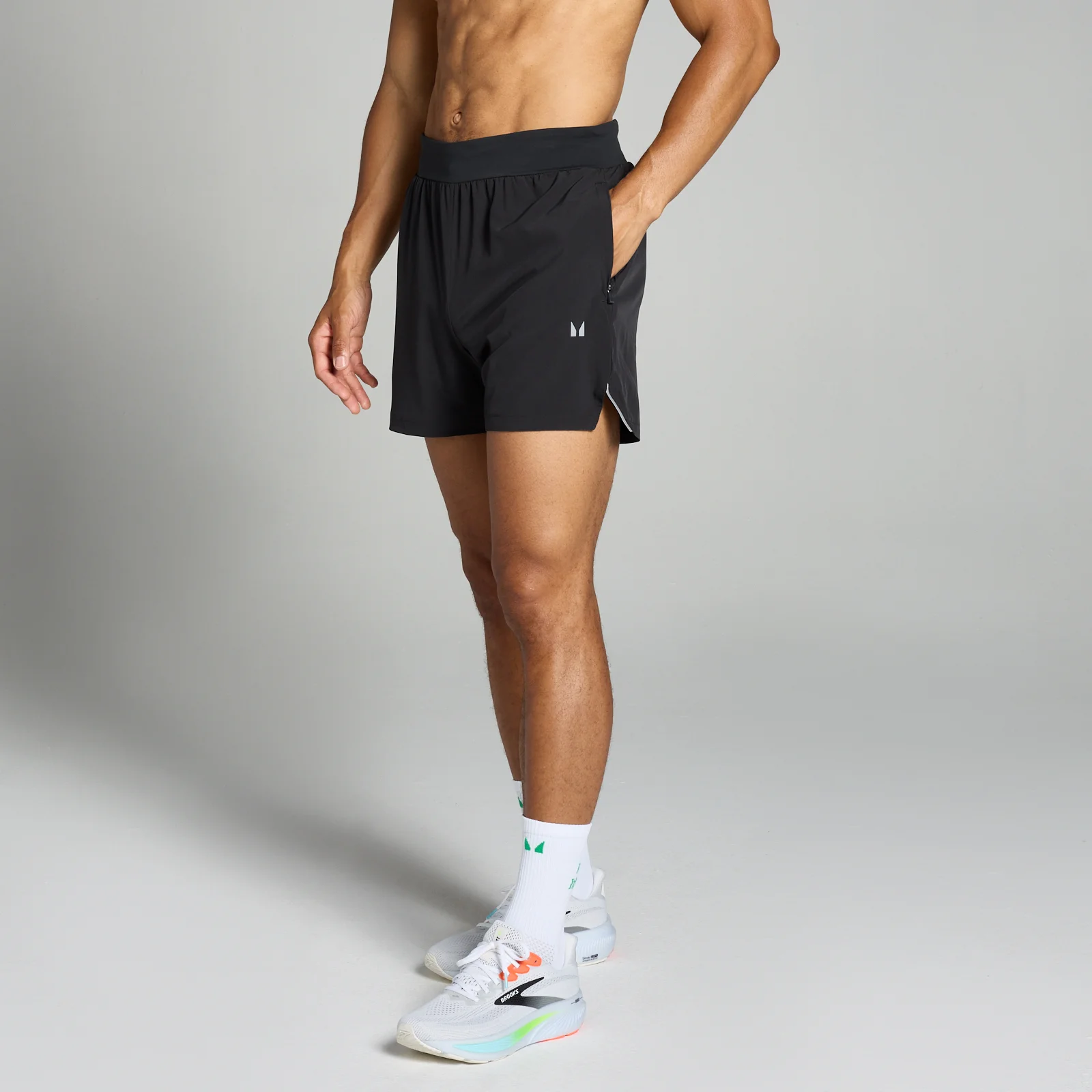 MP muški Velocity šorc dužine 13 cm - crna boja - XS Slika 1