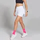 MP ženski Velocity plisirani šorc za trčanje - bijela boja