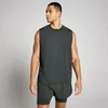 Muški MP Oversized Cotton Modal Tank Top - Oprana crna
