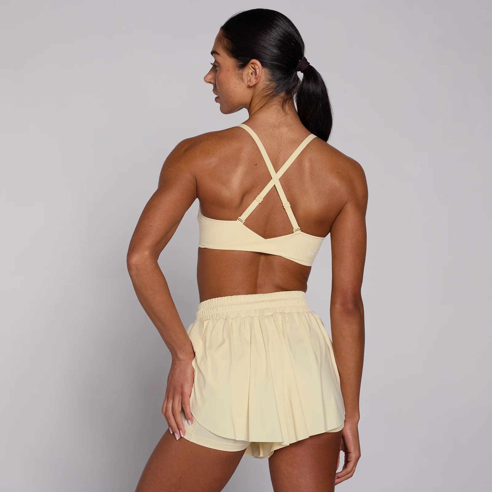 MP ženski sportski grudnjak Tempo Twist Back - Butter - XS Slika 1