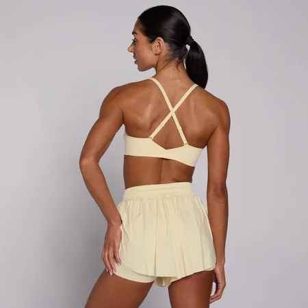 MP ženski sportski grudnjak Tempo Twist Back - Butter