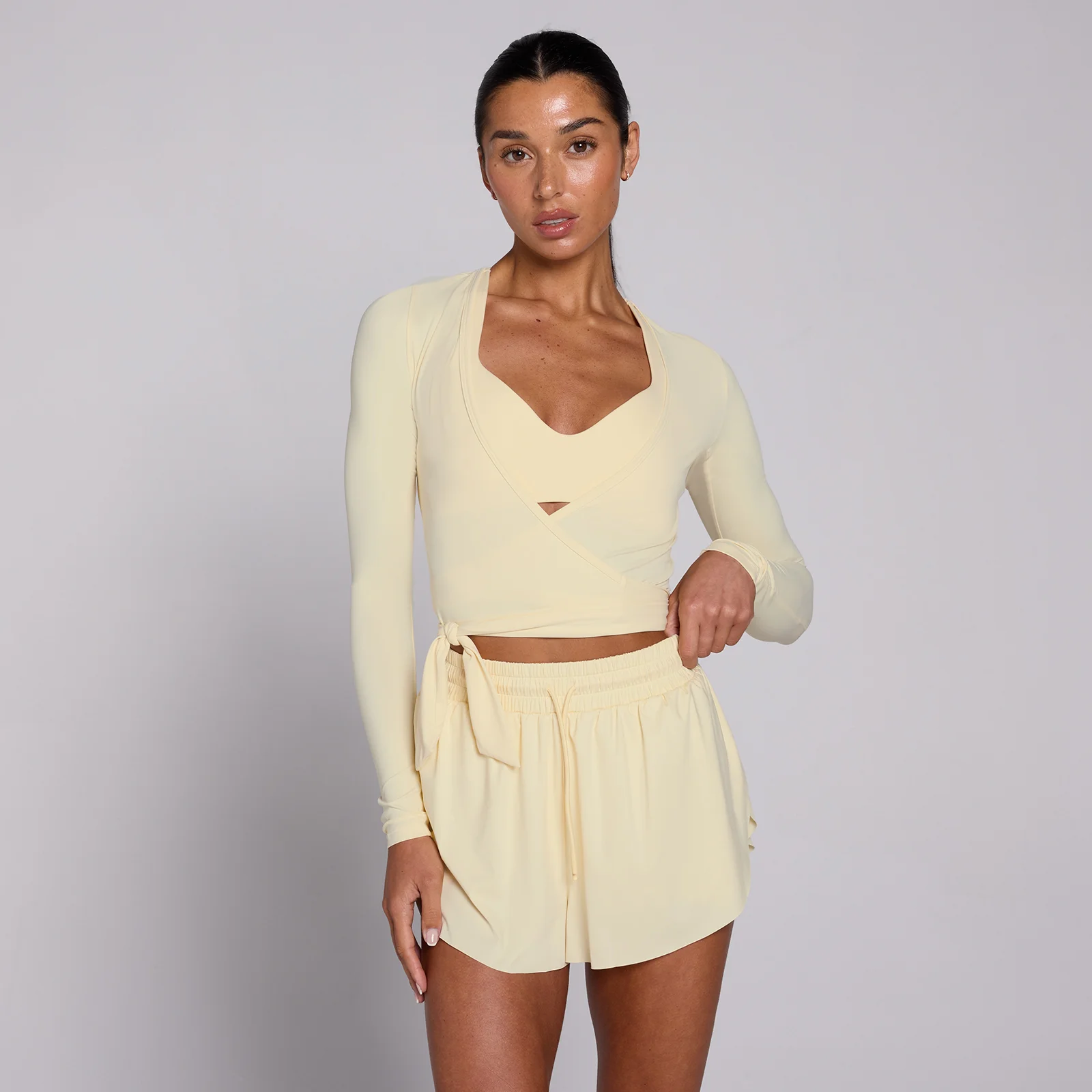 MP Women's Tempo Wrap Top - Butter - XS Slika 1