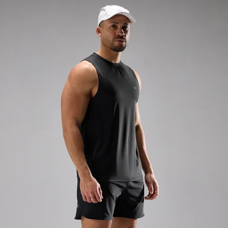 MP Muški Training Ultra Mesh Tank - Crn