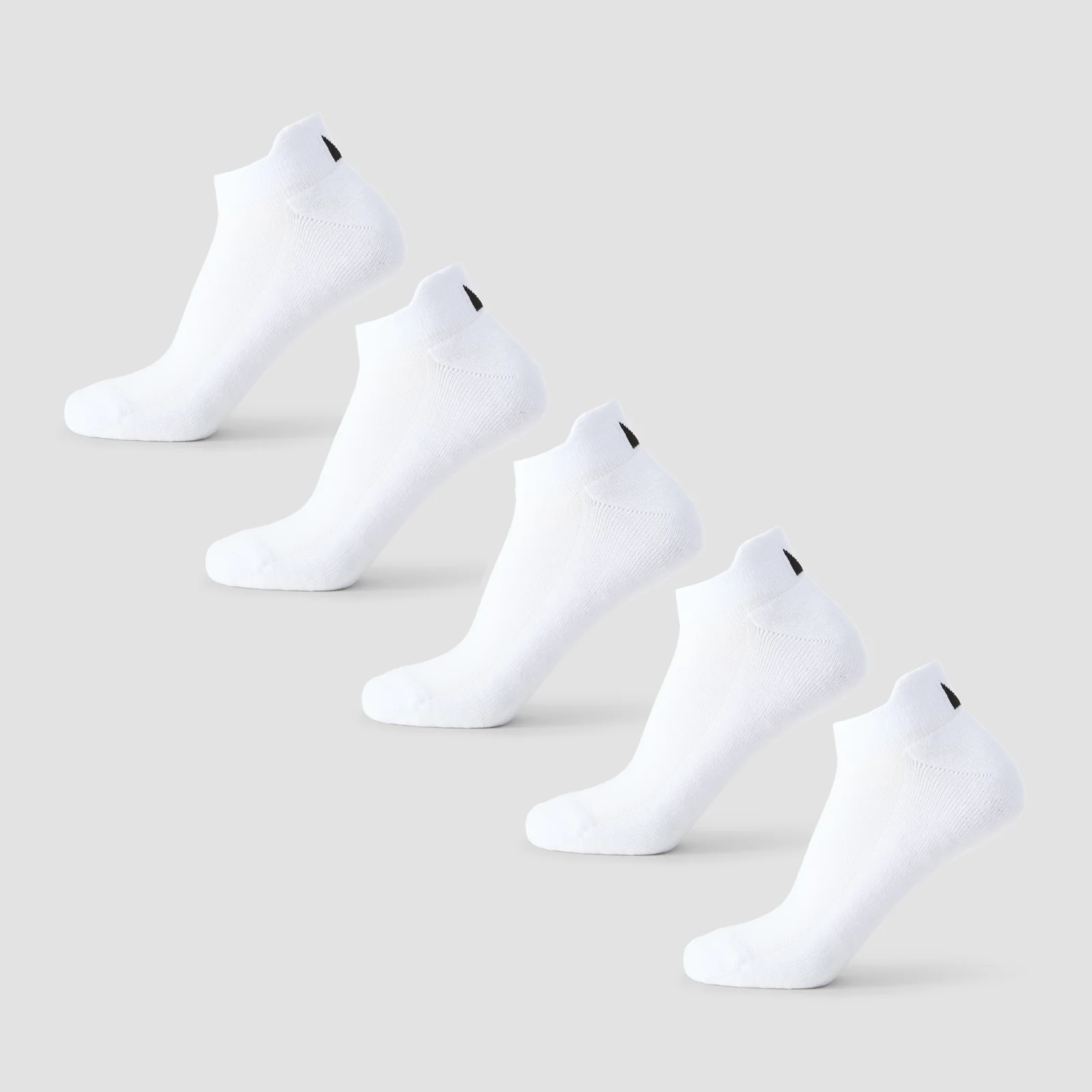 MP Unisex Patike Čarape (5 pari) - Bijele - UK 6-8 Slika 1