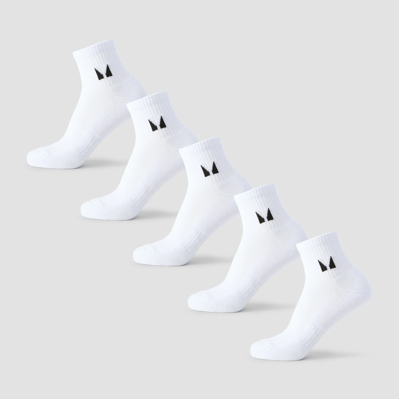 MP Unisex Čarape do Gležnja (5 Komada) - Bijela - UK 6-8 Slika 1