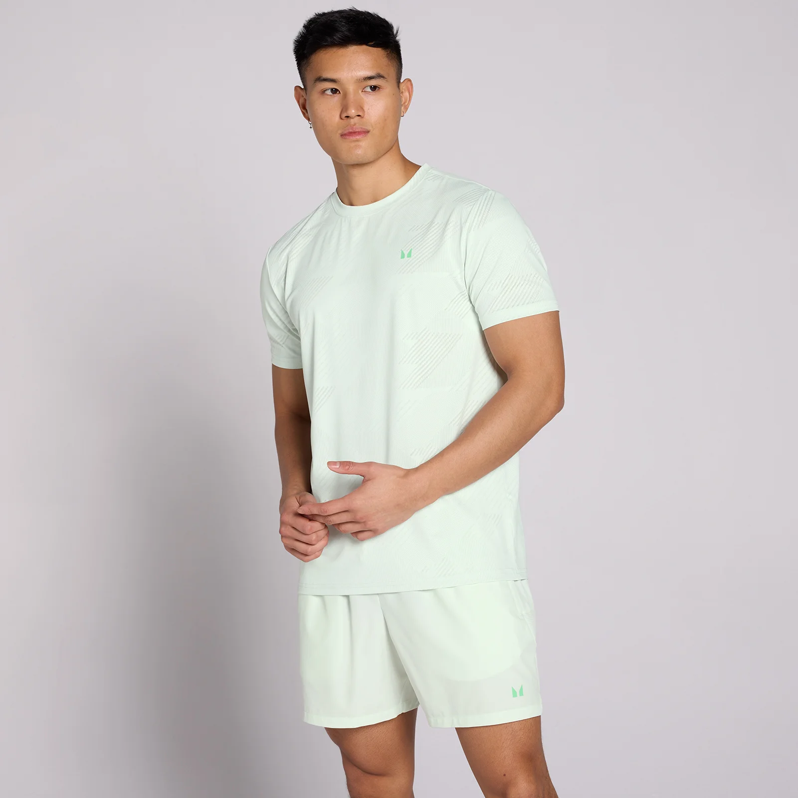 MP Men's Active Training Pillar Graphic T-Shirt - Pistachio - XS Slika 1