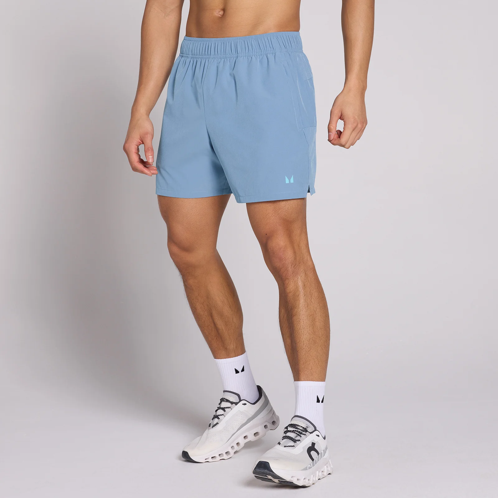 MP Men's Active Training 5" Pocket Short - Fog Blue - XS Slika 1